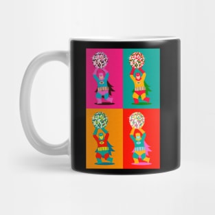 Bat Pop Art Mug